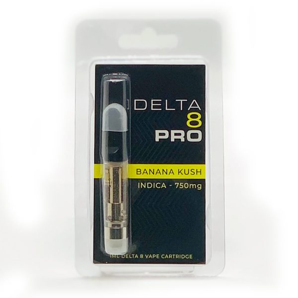 Delta 8 Pro D8 Vape Cartridge 1ml Banana Kush