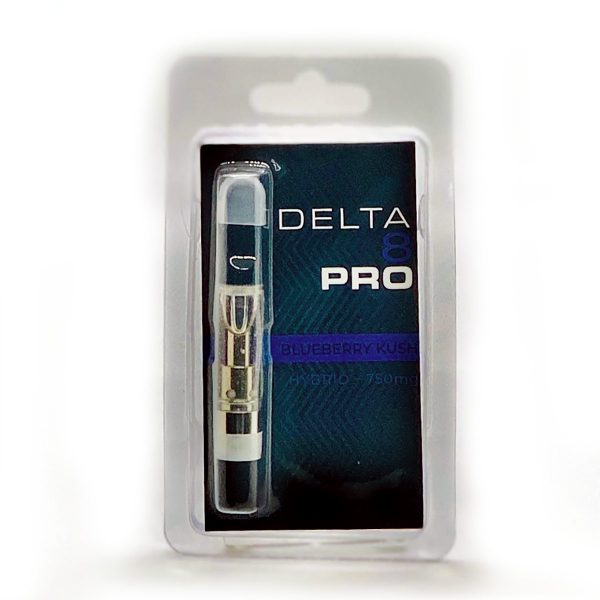 Delta 8 Pro D8 Vape Cartridge 1ml Blueberry Kush