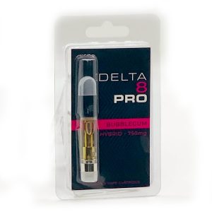 Delta 8 Pro D8 Vape Cartridge 1ml Bubblegum