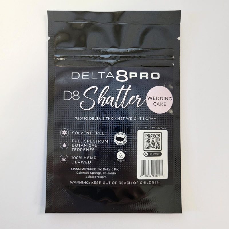 Delta 8 Pro D8 Shatter Wedding Cake