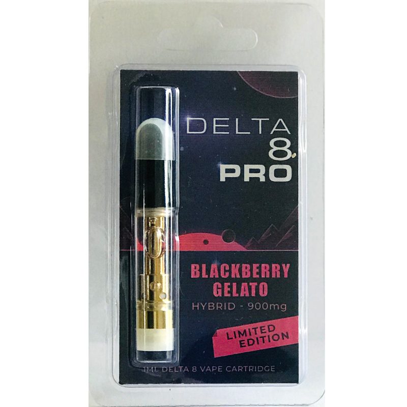 Delta 8 Pro Vape Cartridge Blackberry Gelato 1ml