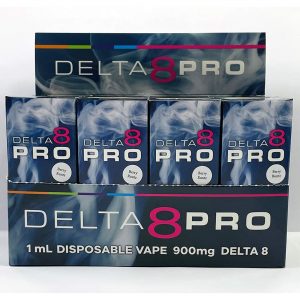 Delta 8 Pro Disposable Vape Berry Runtz Display Box 2