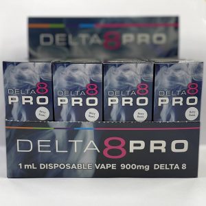 Delta 8 Pro Disposable Vape Berry Runtz Display Box 3