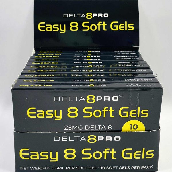 Delta 8 Pro Soft Gels Display Box 4
