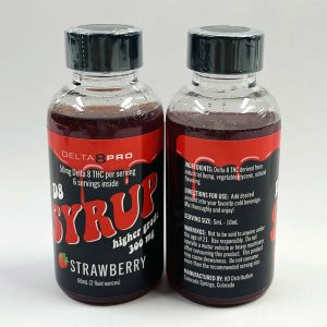 Delta 8 Pro Strawberry Syrup