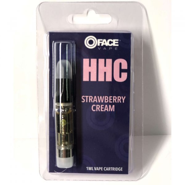 Delta 8 Pro D8 HHC O Face Cartridge Strawberry Cream