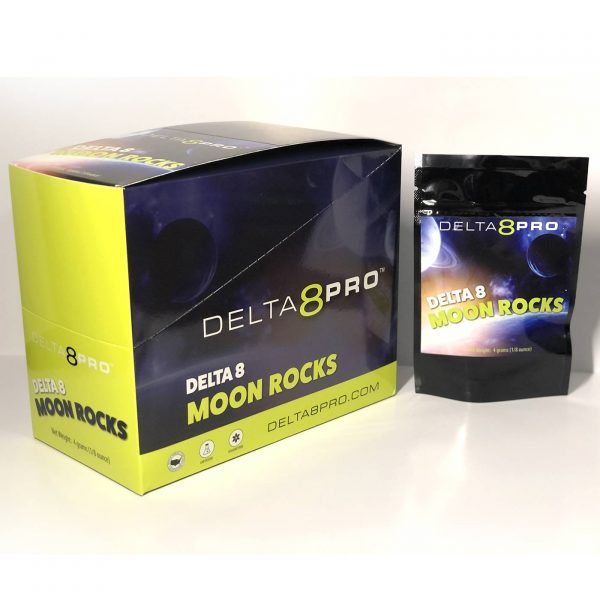 Delta 8 Pro D8 Moon Rocks Display