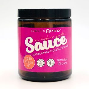 Delta 8 Pro Sauce Terpene Infused D8 THC Distillate Fruity Pebbles OG