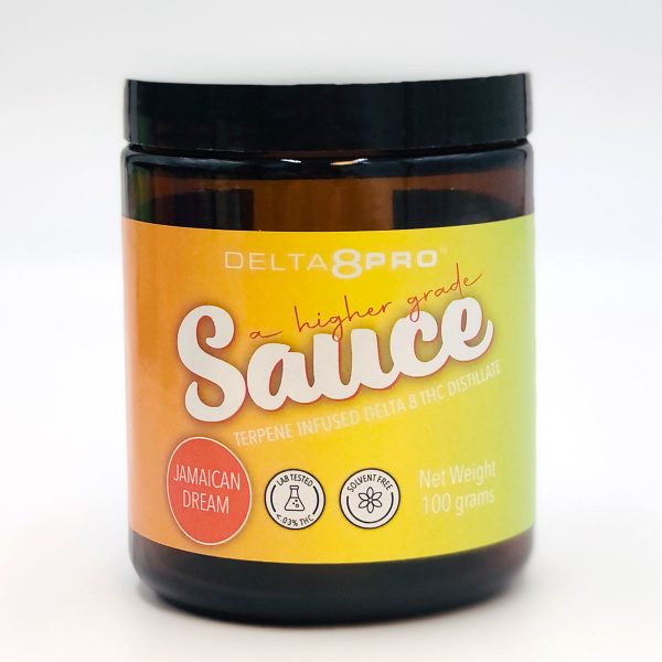 Delta 8 Pro Sauce Terpene Infused D8 THC Distillate Jamaican Dream OG