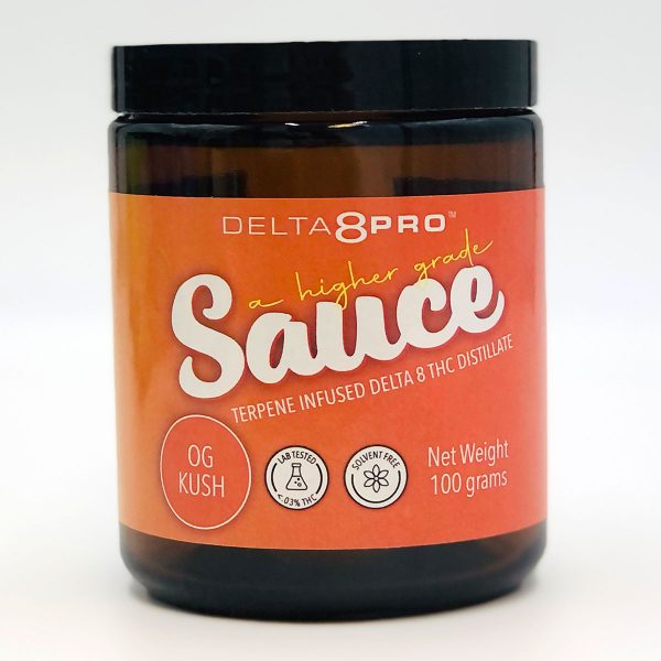 Delta 8 Pro Sauce Terpene Infused D8 THC Distillate OG Kush