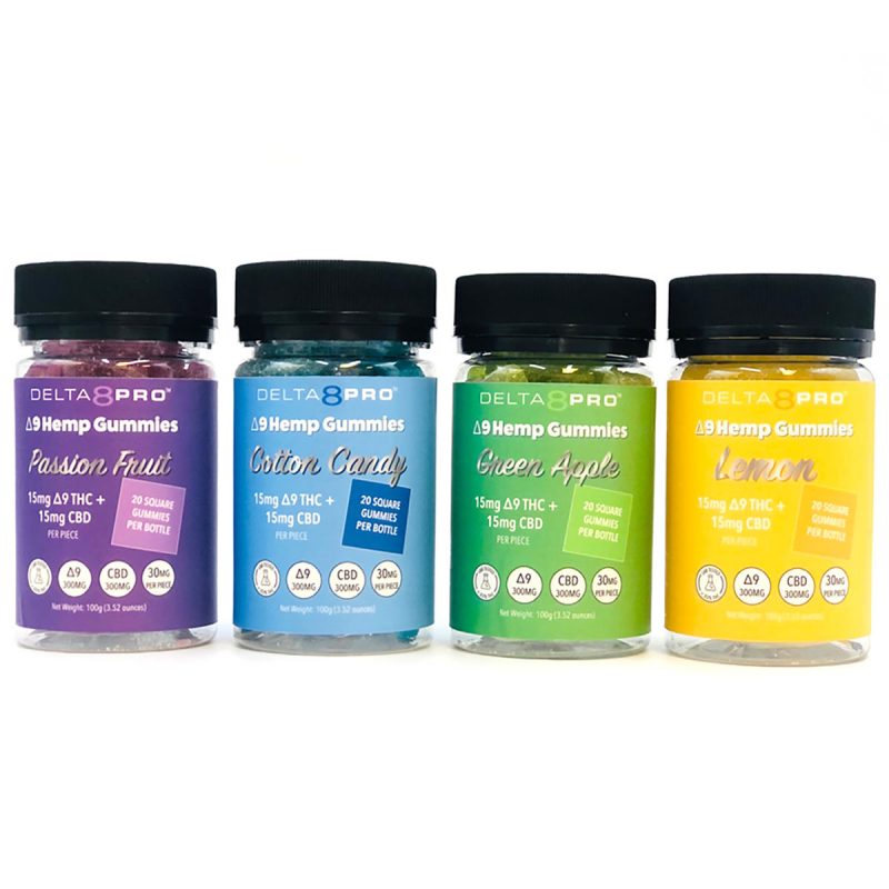 Delta 8 Pro Delta 9 Hemp Gummies