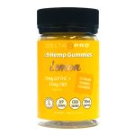 Delta 8 Pro Delta 9 Hemp Gummies Lemon
