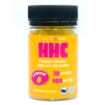 Delta 8 Pro HHC Pyramid Gummies Lemon