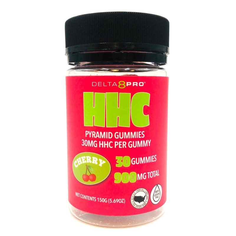Delta 8 Pro HHC Pyramid Gummies 30mg Cherry