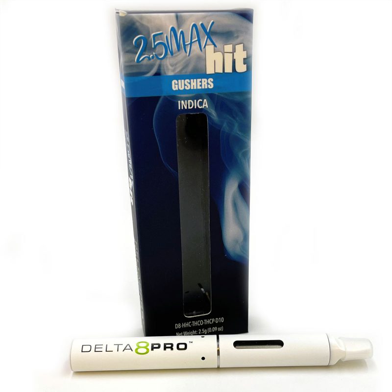 Delta 8 Pro 25 Max Hit Gushers Indica Vape D8 HHC THCO THCP D10 3