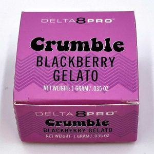Delta 8 Pro Crumble Blackberry Gelato