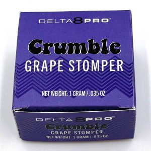 Delta 8 Pro Crumble Grape Stomper