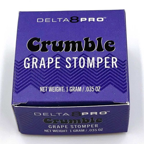 Delta 8 Pro Crumble Grape Stomper