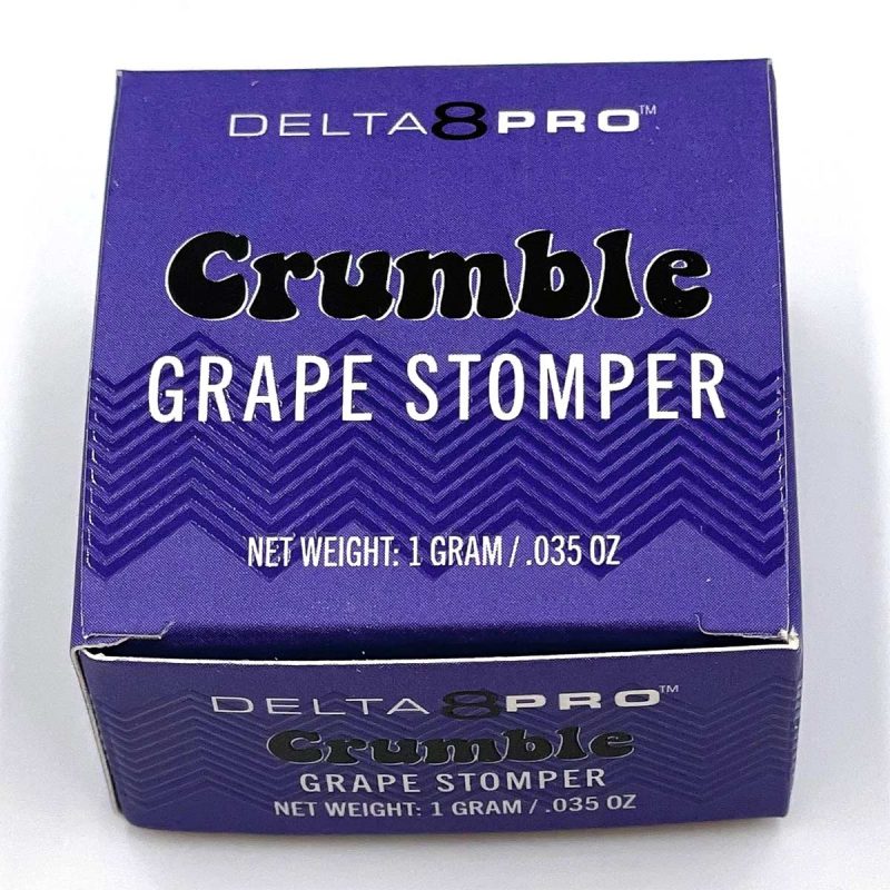 Delta 8 Pro Crumble Grape Stomper