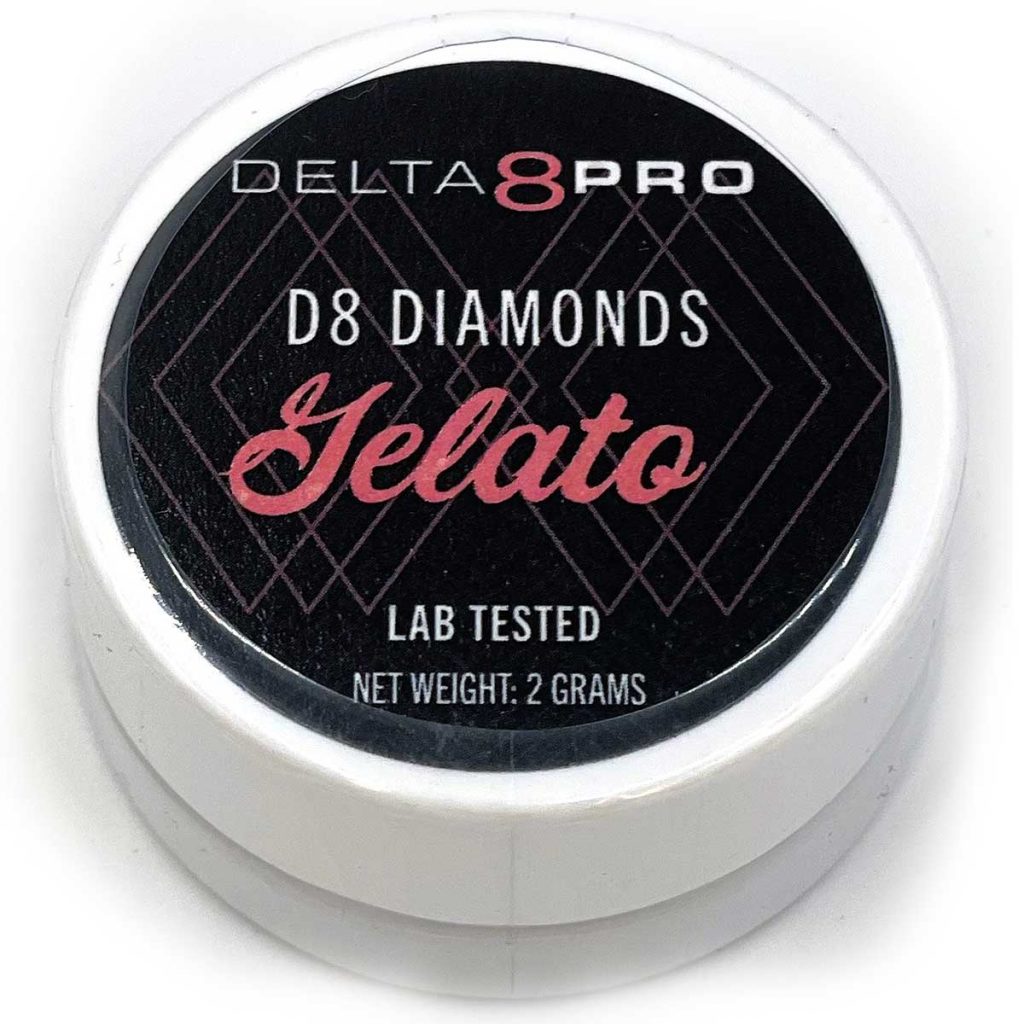 DELTA 8 PRO™ 2G Δ8 DIAMONDS GELATO Delta 8 Pro