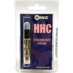Delta 8 Pro O Face HHC 1ml Vape Cartridge Strawberry Cream