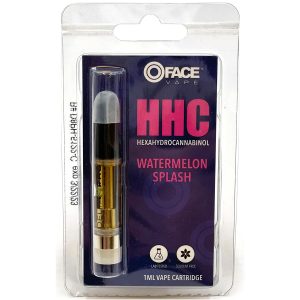 Delta 8 Pro O Face HHC 1ml Vape Cartridge Watermelon Splash