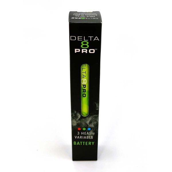 Delta 8 Pro 510 Universal Thread 3 Heat Variable Vape Battery 1