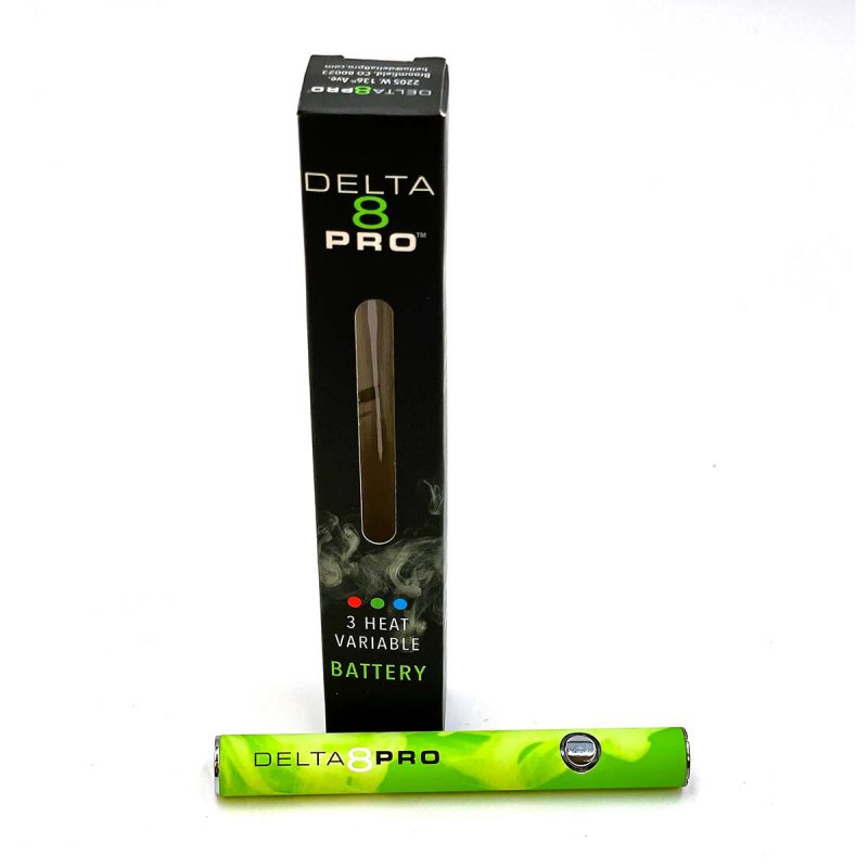 Delta 8 Pro 510 Universal Thread 3 Heat Variable Vape Battery 2
