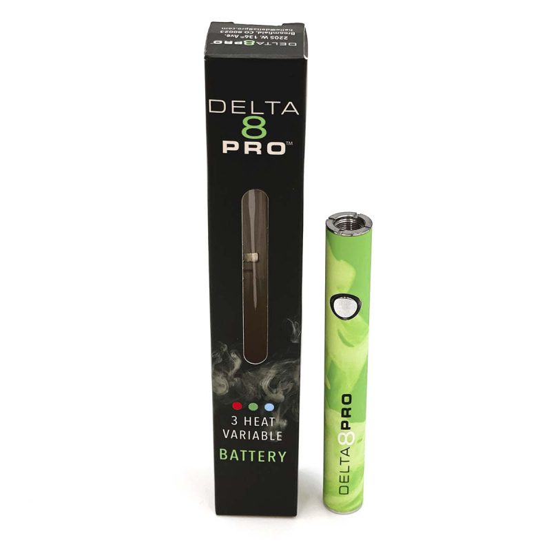 Delta 8 Pro 510 Universal Thread 3 Heat Variable Vape Battery