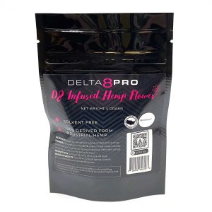 Delta 8 Pro D8 Infused Hemp Flower Solvent Free Spectrum 7