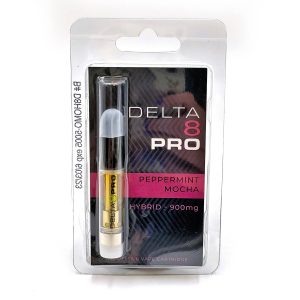 Delta 8 Pro Vape Cartridge Hybrid Peppermint Mocha