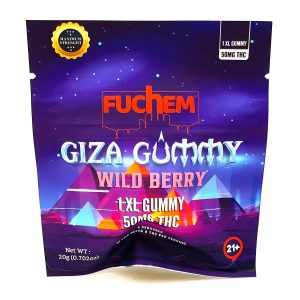 FUCHEM Giza Gummy Wild Berry Delta 9 THC