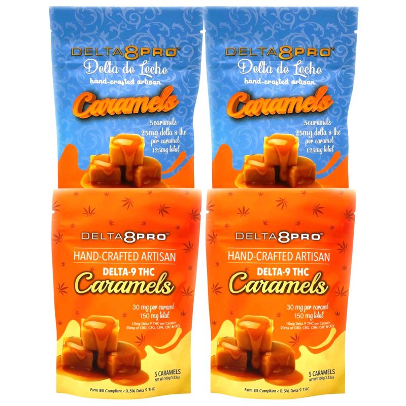 Delta 8 Pro D8 THC D9 Caramels 2