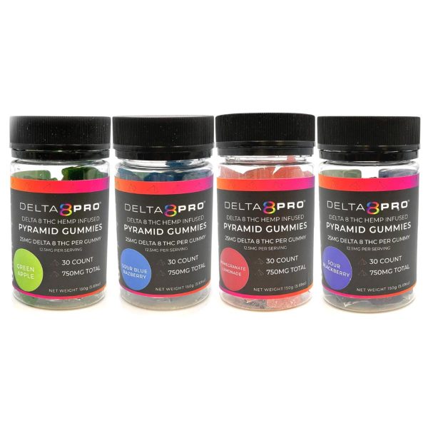 Delta 8 Pro D8 THC Pyramid Gummies 2
