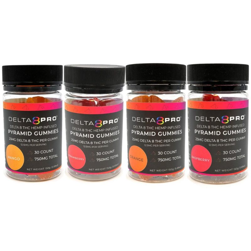 Delta 8 Pro D8 THC Pyramid Gummies 3