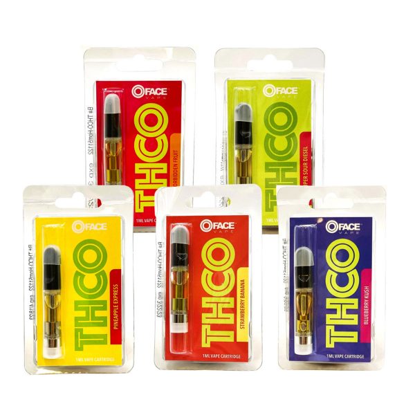 Delta 8 Pro O Face THCO Vape Cartridges