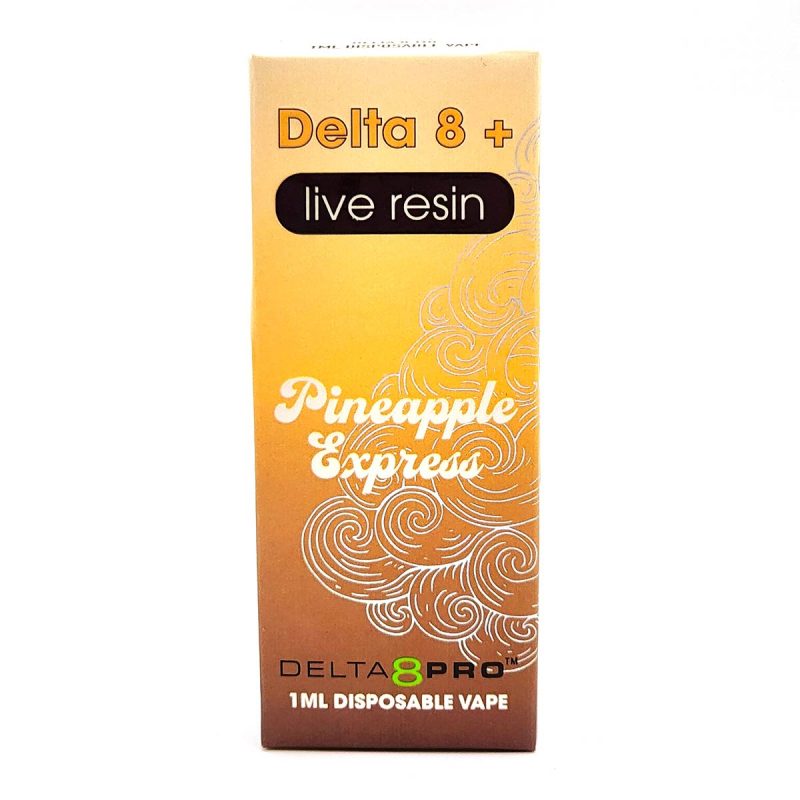 Delta 8 Pro Disposable Vape D8 Live Resin Pineapple Express