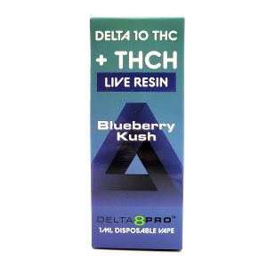 Delta 8 Pro Disposable Vape Delta 10 THC THCH Live Resin Blueberry Kush