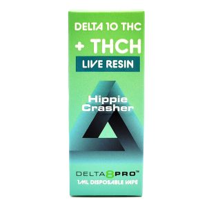 Delta 8 Pro Disposable Vape Delta 10 THC THCH Live Resin Hippie Crasher