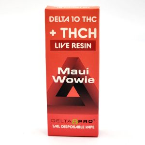 Delta 8 Pro Disposable Vape Delta 10 THC THCH Live Resin Maui Wowie