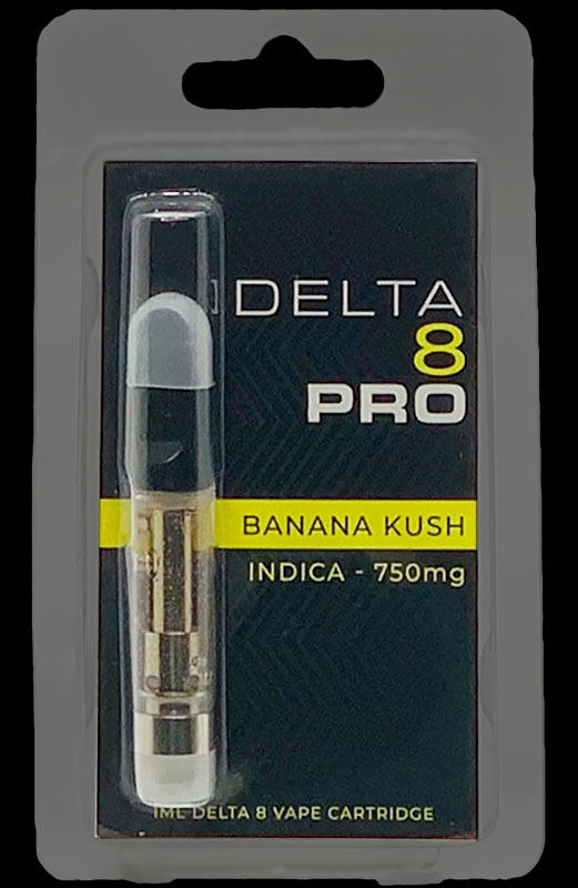 Delta 8 Pro D8 Banana Kush Indica Vape Cart 2