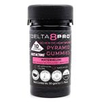 Delta 8 Pro D8 THC Hemp Infused Pyramid Gummies Watermelon