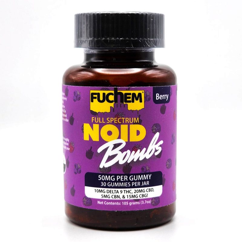 Fuchem Full Spectrum Noid Bombs Delta 9 THC CBD CBN CBG Berry