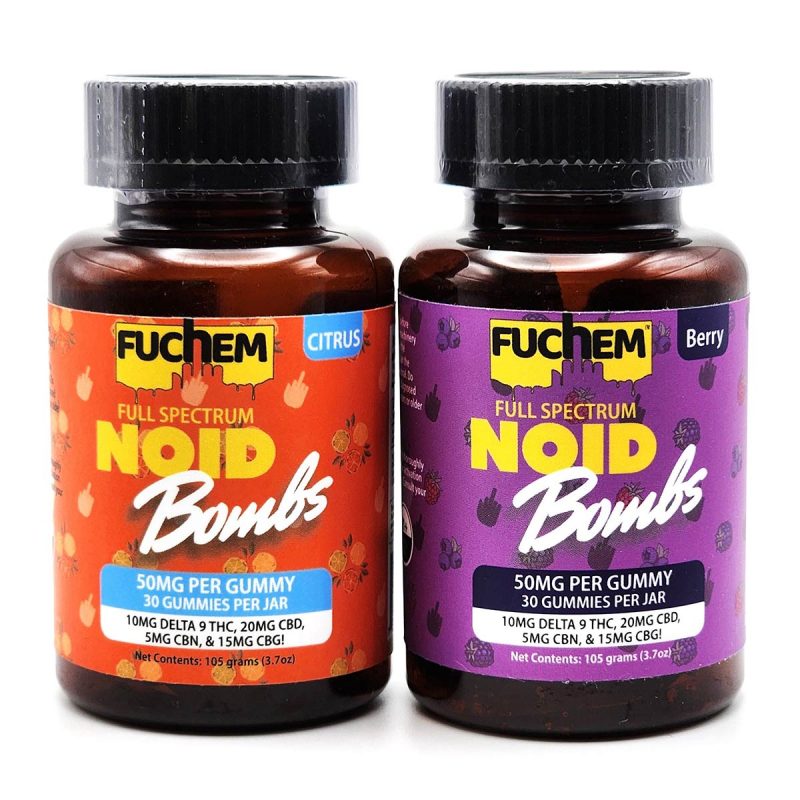Fuchem Full Spectrum Noid Bombs Delta 9 THC CBD CBN CBG Both