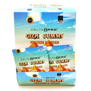 Delta 8 Pro FUCHEM Giza Gummy Peaches Cream