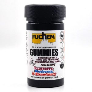 FUCHEM Delta 9 THC Fast Acting Gummies 2