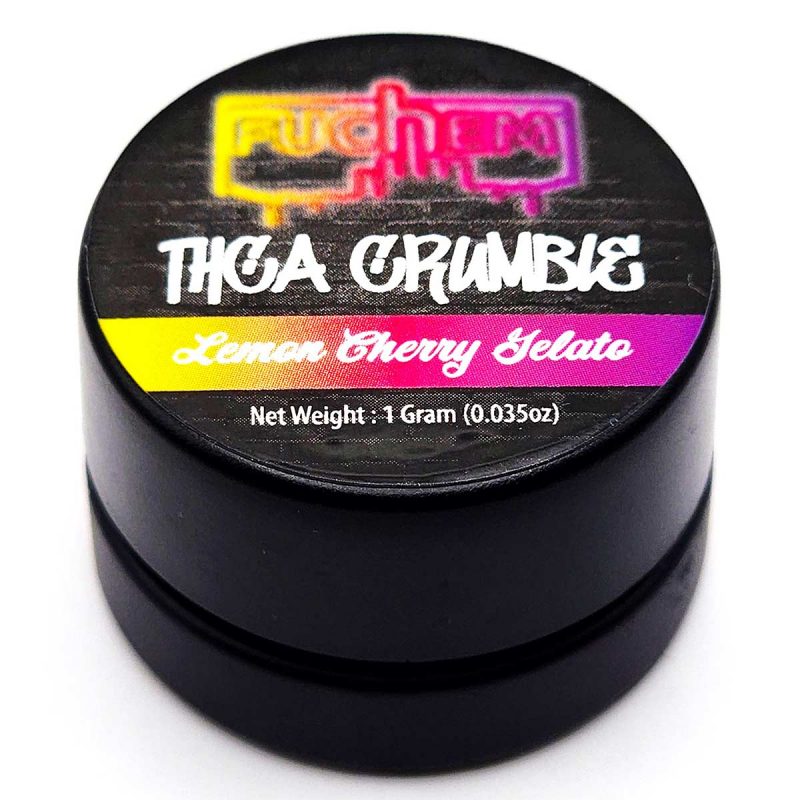 FUCHEM THCA Crumble Lemon Cherry Gelato 2