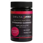 Passion Fruit 25mg Delta 8 THC Gummy